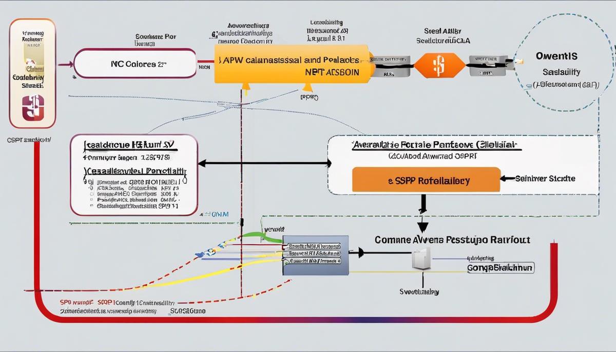 An image demonstrating OSPF's performance and scalability