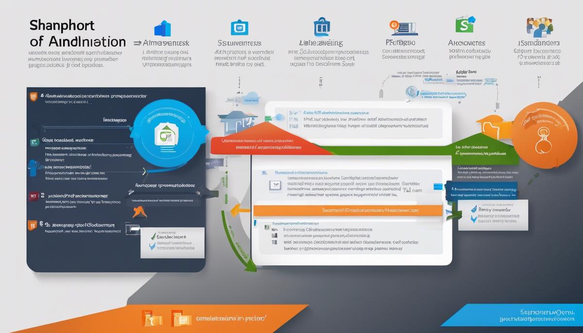 Image illustrates the process of managing permissions in SharePoint.