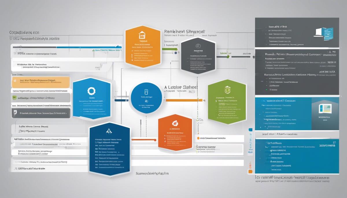 A visual representation of the SharePoint timeline showcasing different versions and their core functionalities.