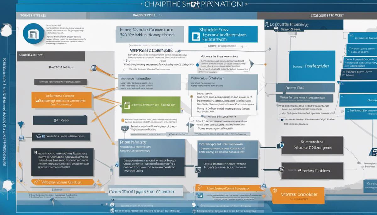 Diagram illustrating the foundational components of SharePoint.